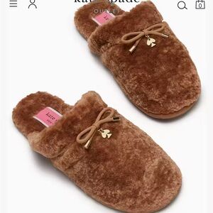 NWT Kate Spade Lucy slippers, size 7